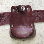 Leather Saddle Accessory For Breyer Model Horses - Brown Reddish Color Used