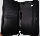 007 James Bond Genuine Leather Organizer Wallet Planner Promotional Rare
