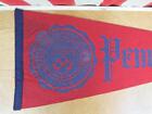 Vintage 1930s University Of Pennsylvania Wool Felt School Pennant Penn 29  Nice 
