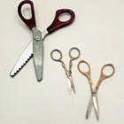 Royal Brand   Tell Brand - Germany - Ornate Scissors - Set Of 3 - Antique