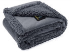 Large Sherpa Fleece Throw Puppy Blanket Extra Soft Reversible Bed Warm Blanket
