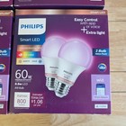 Philips Wiz Led Wi-fi Smart Bulb Full Color 8 8w A19 800 Lm  8 Total Bulbs 