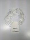 100  Pure Silk Embroidery Ribbon 2mm Undyed White Silk Ribbon 10 Yards