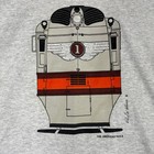 Vintage American Rails Hiawatha Train Shirt Mens Xl Gray Graphic Retro 90s