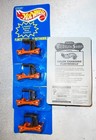 1995 Lot Of 5 Hot Wheels Flintstones Flintmobile Pebbles Cereal Box Premium Moc