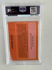 Jean Claude Van Damme Autographed Bloodsport 1988 Set Card Psa dna Gem Mt 10