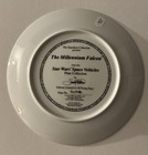  1994 Hamilton Collection Plate Millennium Falcon Star Wars Space Vehicles Usa