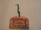 Vintage Civic Center  Ponca City   Ok  Clay Christmas Ornament  A  Schmitz