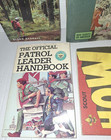 Lot Of 6 Boy Scout Books  Den Ceremonies  Field Book 1967  Patrol Leader 1980  