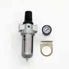 3 8  Air Compressor Regulator Control Unit Filter Lubrication Water Trap W Gauge
