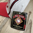 Vtg 1990s Cap Kansas City Monarchs Negro League Hook   Loop Big Boy Baseball Hat