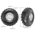 8    19x7-8 19-7 00-8 19x7 00-8 Wheel Tire Rim 4x 88mm Bolt  Atv Go Kart Quad