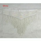 Belly Dance Costume Hip Scarf Wrap Bellydancing Belts Tassel Beads Waist Chain