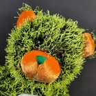 Kellytoy Halloween Teddy Bear Plush Black Green Orange Holding Ghost 2015 Seated