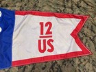 Vintage U s  1987 America s Cup Pennant Flag - 19 x36  Sailing Yacht Club - Rare