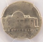 1970-d 5c Jefferson Nickel Struck On Dime Planchet Pcgs Au58