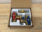Rheem Rtg20326 Tankless Water Heater Service Valve Kit Brass 3 4 Fip Union X Fip