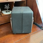 Vtg Marathon Compact Napkin Dispenser Metal Shiny Chrome   Black 2 Sided Diner