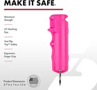 Sabre Pepper Spray   2-in-1 Stun Gun With Flashlight  Self Defense Kit  Fast Fli
