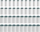 40pcs Slip On Pool Cue Tips Replacement Kit  4 Sizes Upgrade Pool Stick Tips For