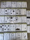 Huge Lot 30 Stampin    Up  Stamp Sets Retired Cling Stamps
