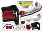 Cold Heat Shield Air Intake  red For 07-08 Silverado  sierra 1500 4 8 5 3 6 0 V8