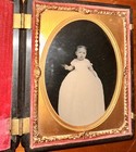 1 4 Ambrotype Floating Baby In Cameo Case San Francisco Family Vance Or Shew 