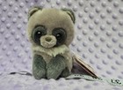 Rare Japan Amuse Tanuki Raccoon Plush Popon Keychain Mini Stuffed Animal Chimaki