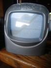 Lenoxx Sound Tv-505 Portable 5  Black   White Tv With Built-in Am fm Radio  r 