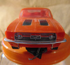 1 32 Scale 68 Revell Very Nice  Orange Ford Mustang 2 2 Fastback Complete 