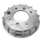 2 X Front Brake Drum Housing Hub For Honda Trx300fw Fourtrax 300 4x4 1988-2000