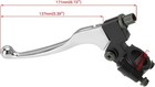 7 8 Handlebar Left Clutch Lever And Cable For 50cc 70cc 90cc 110cc 125cc 250cc