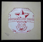 Vintage Westmoreland County Pa Bicentennial Ceramic Tile Plaque 1773 1973
