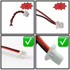     lot 3 Two Pin Rtc Bios Cmos Battery For Dell  Lenovo  Hp  Asus  Acer  Cr2032-s