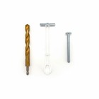 5-pack 1 4 -20 Quick Toggle Anchors   Bolts For Drywall  Stud    Concrete Block