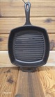  Lodge Cast Iron Skillet Large 10  Square Grill Pan Made In The Usa