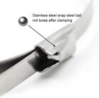 100pcs Metal Zip Ties Stainless Steel Heavy Duty Self-locking Cable Ties Lock Us