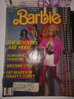 Vintage Set Of 4 Barbie The Magazine For Girls 1986   1987