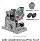 Automatic Sliding Gate Opener 3300 Lb  Jieli     550w Motor  40 Ft Gate  4 Remotes