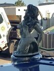 Mermaid Hood Ornament Rare  Voluptuous Siren Rust Proof Resin Big Rig Rat Rod 