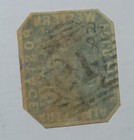 1854 Western Australian 4d Pale Blue Imperf  Sg 73 
