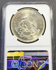 1948 Mexico Silver 5 Pesos S5p Cuauhtemoc Ngc Ms 63 Nice Luster