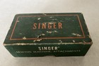 Vtg Box Set Of  6  Singer Sewing Machine Attachments