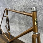 Vintage Trek Road Bike Frame 58cm Reynolds 531 Lugged Steel Usa 700c 130mm