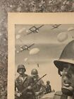 1963 Us Army Recruiting Print Ad Paratrooper Combat   Arms Feel Like Man Vtg 60s