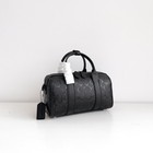 Gotham Duffle 24 In Signature Leather Black Cz497 Outlet New