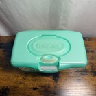 Huggies Baby Wipe Container Winnie The Pooh Piglet Green Flowers Disney Empty