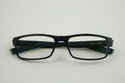 Excellent  Nike 7090 010 Live Free 53-17-140 Matte Black Green Eyeglasses
