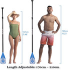 Carbon Fiber Paddle  3-pcs Adjustable Paddle For Stand Up Paddle Board   Sup Pad