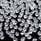 500pcs Fake Ice Cubes Clear Vase Fillers Fish Tank Aquarium 2-clear